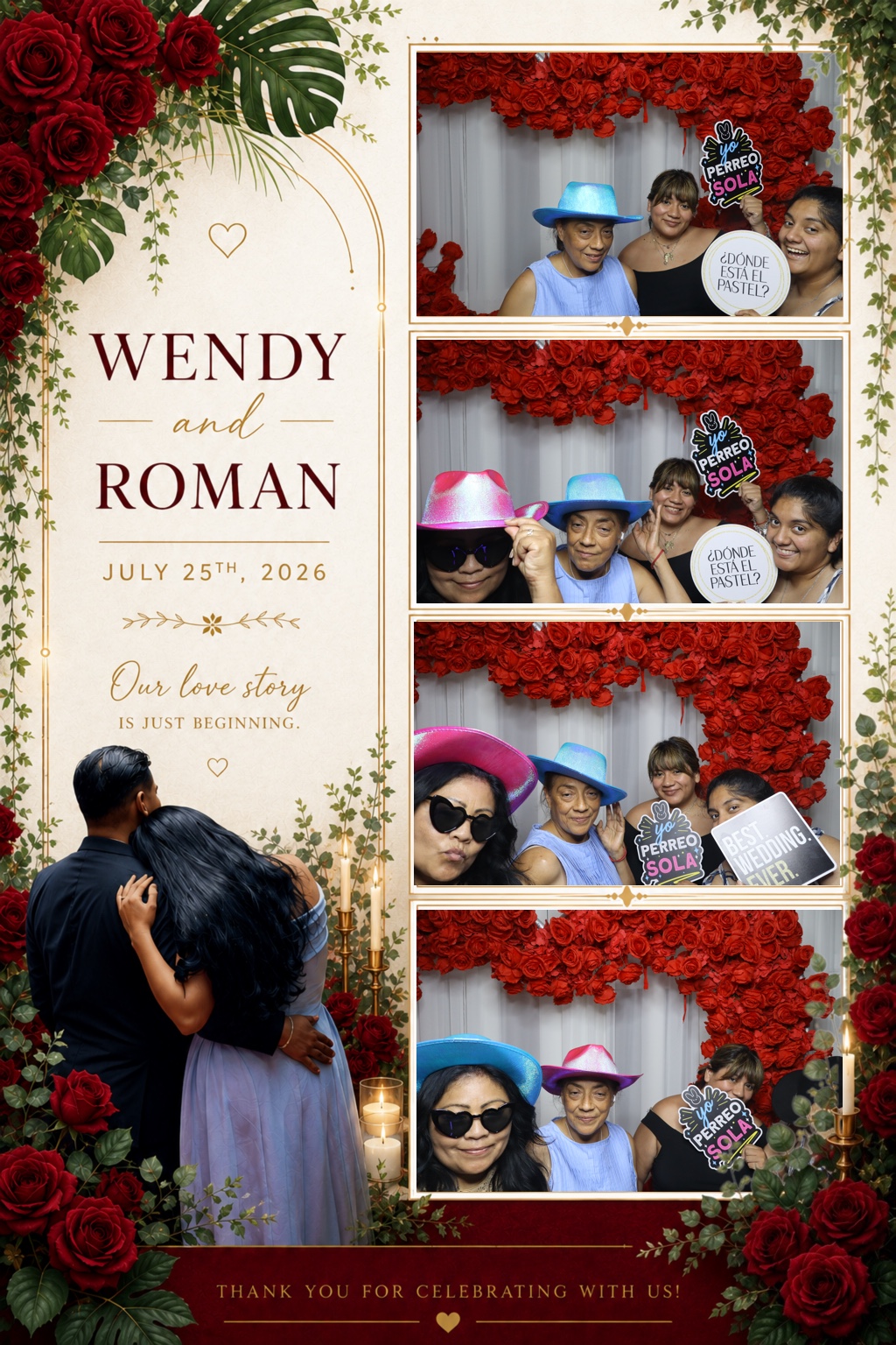 Wendy & David Photobooth