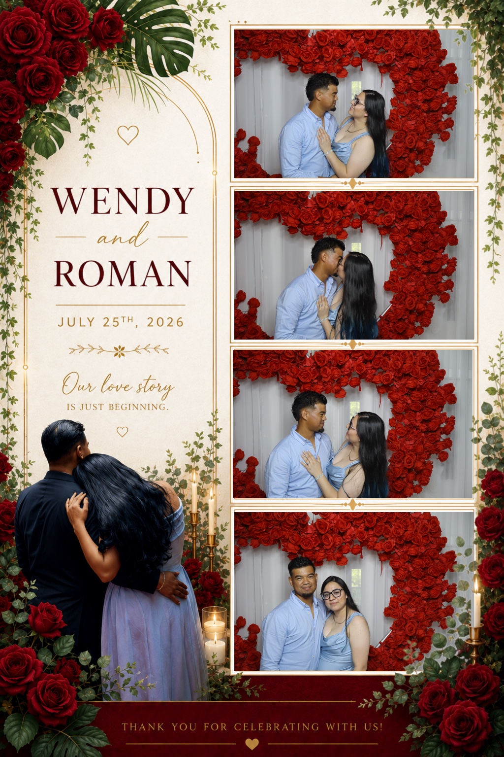 Wendy & David Photobooth