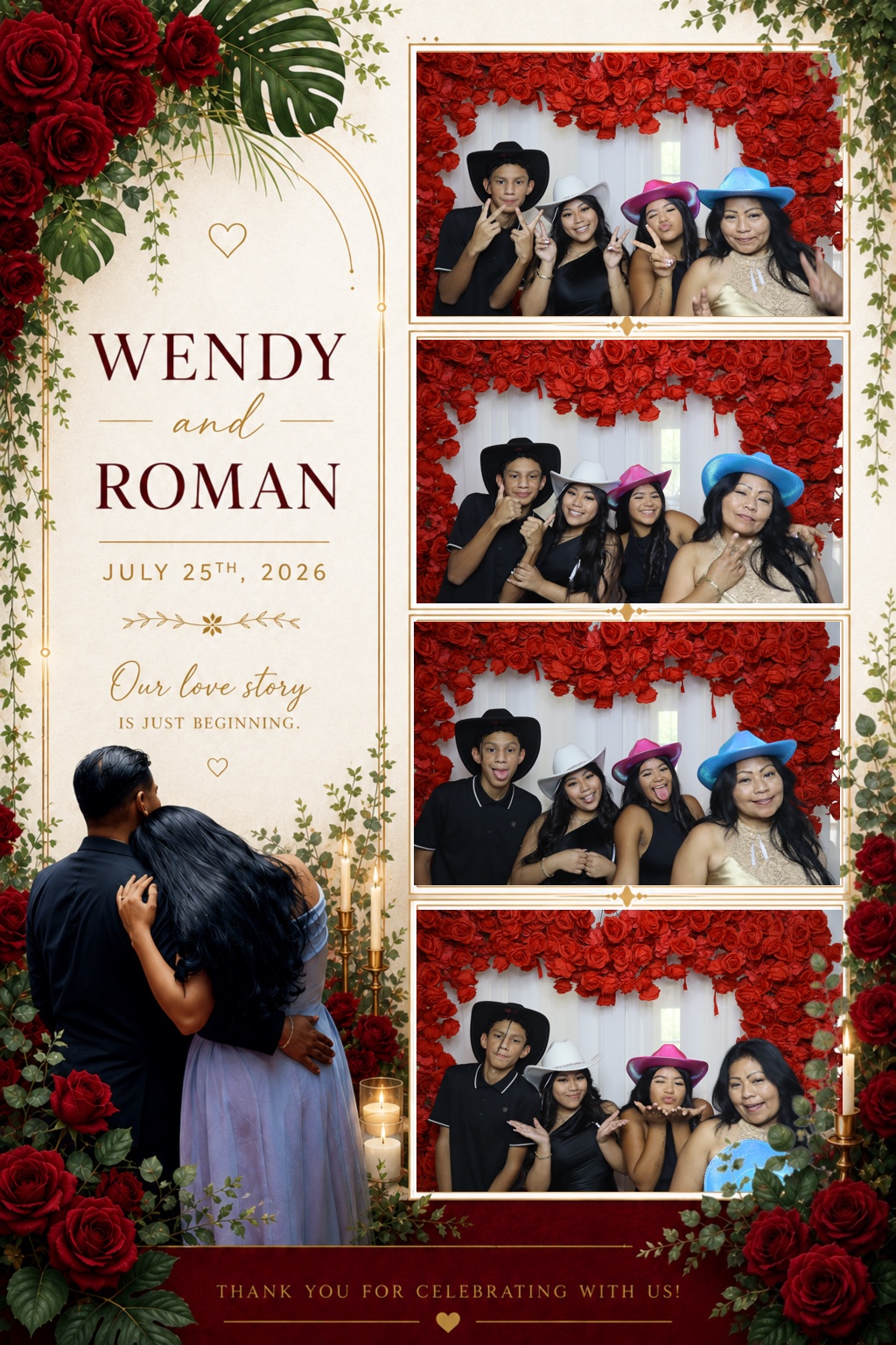 Wendy & David Photobooth
