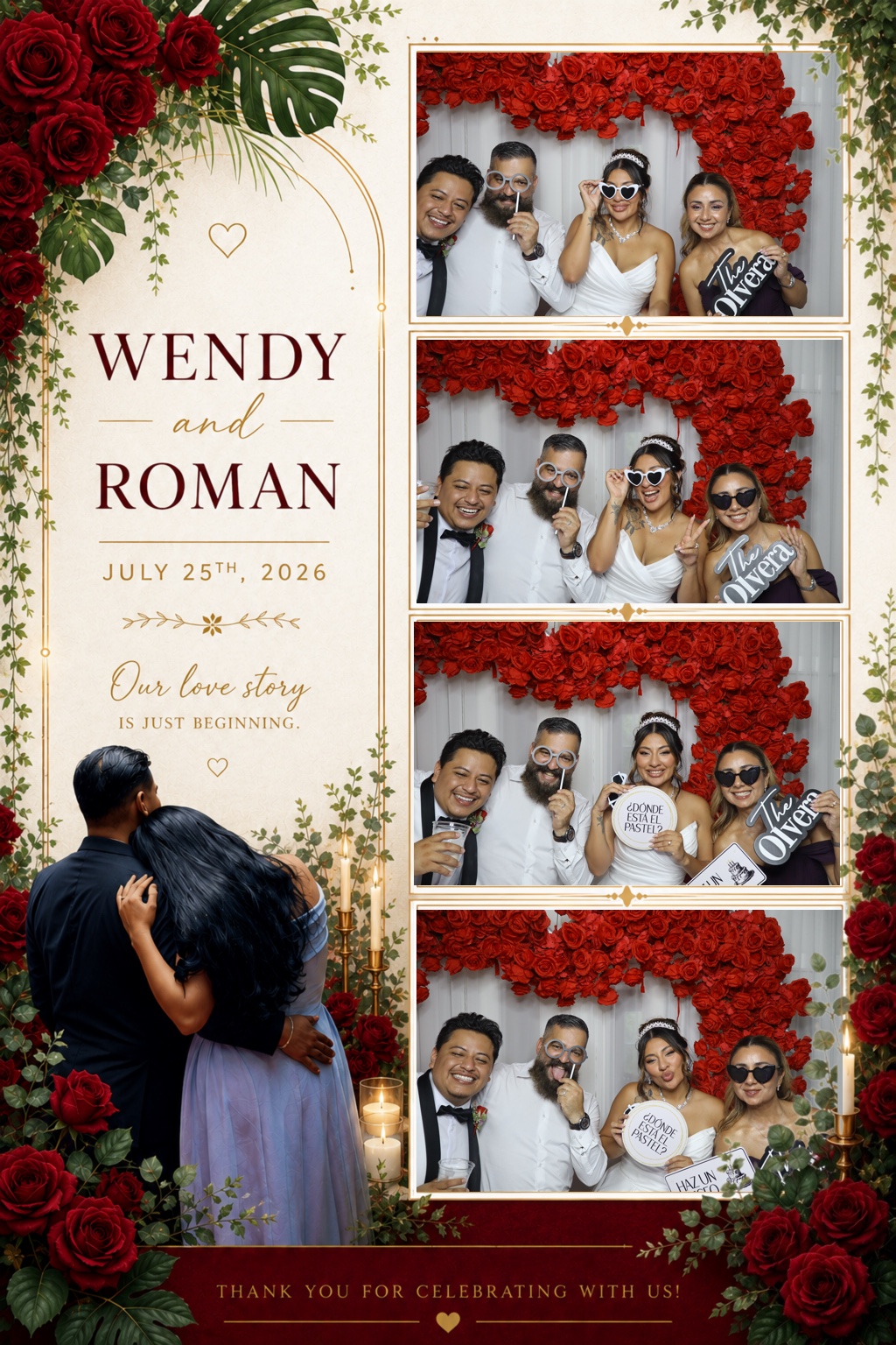 Wendy & David Photobooth