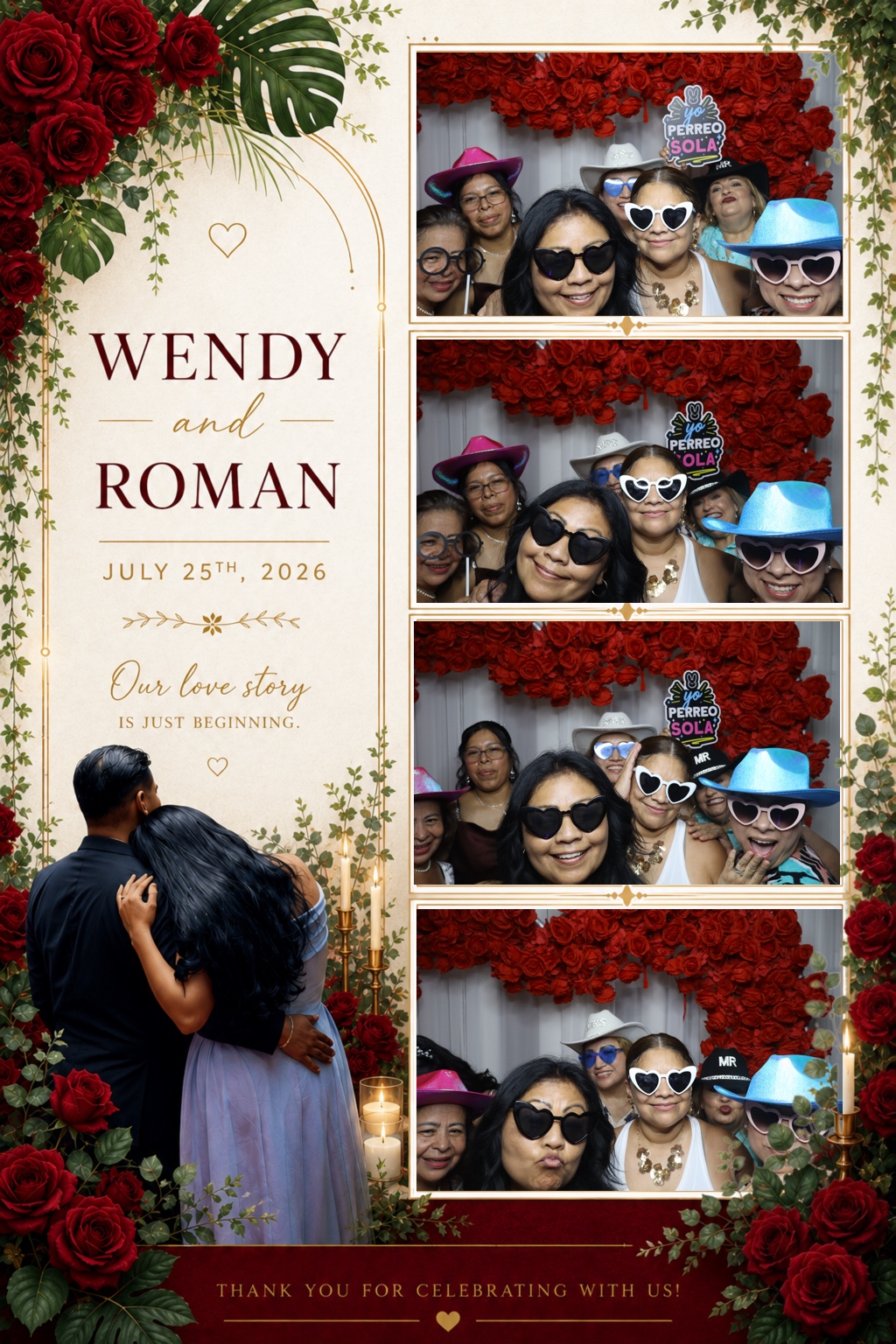 Wendy & David Photobooth