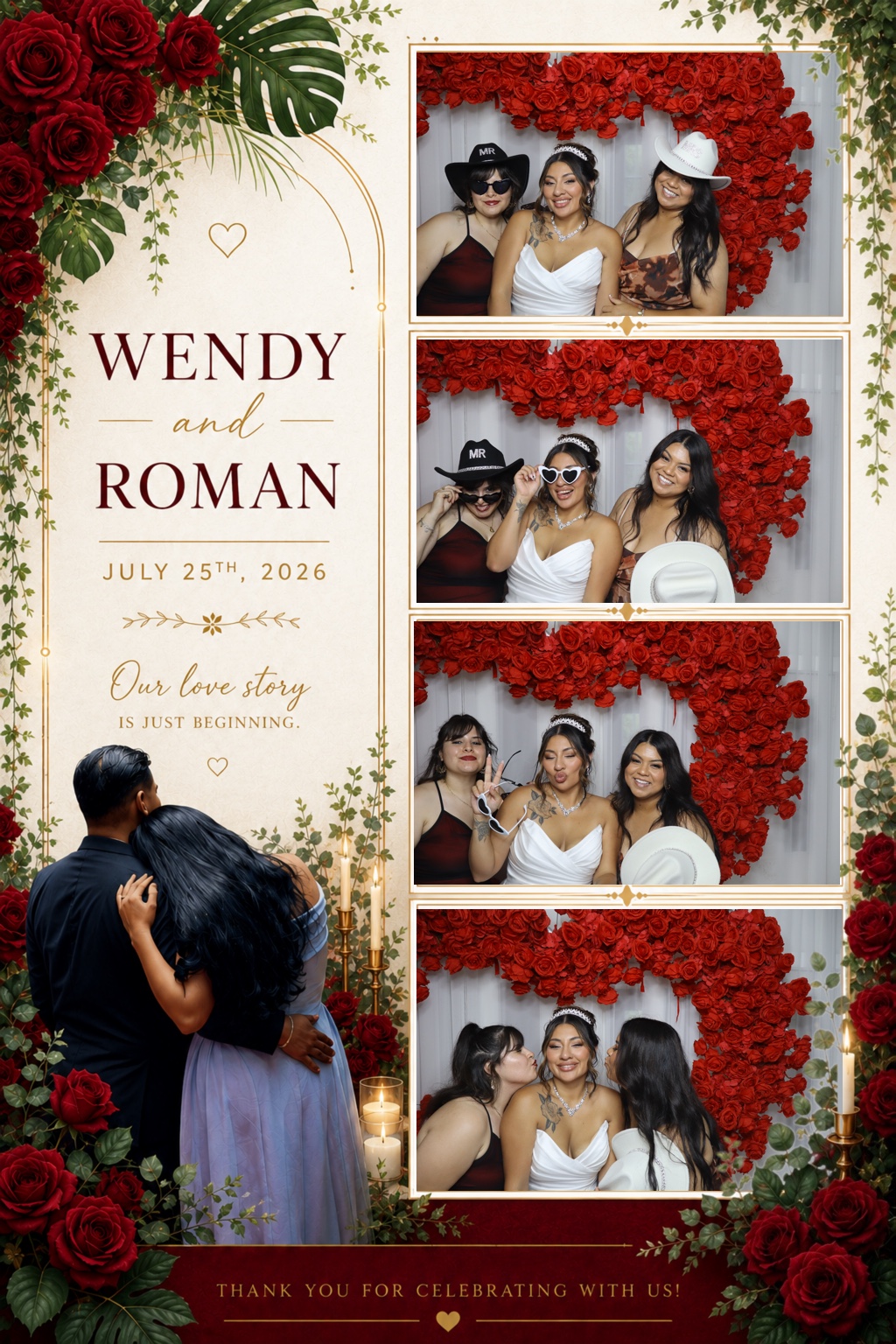 Wendy & David Photobooth