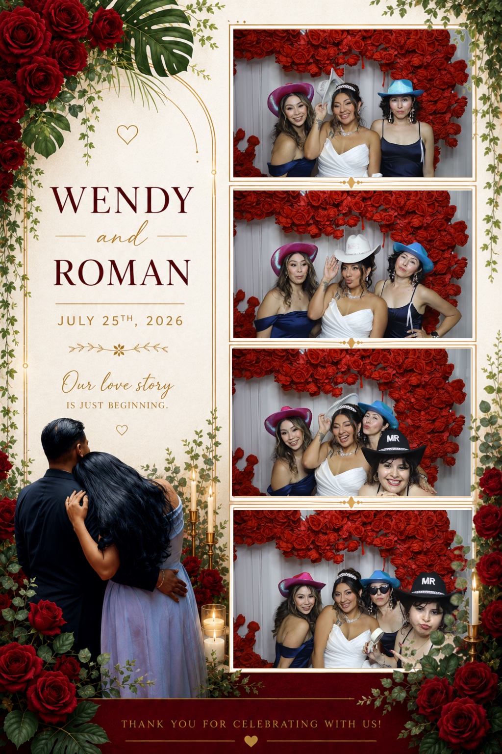 Wendy & David Photobooth