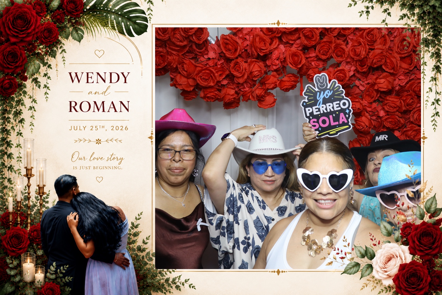 Wendy & David Photobooth