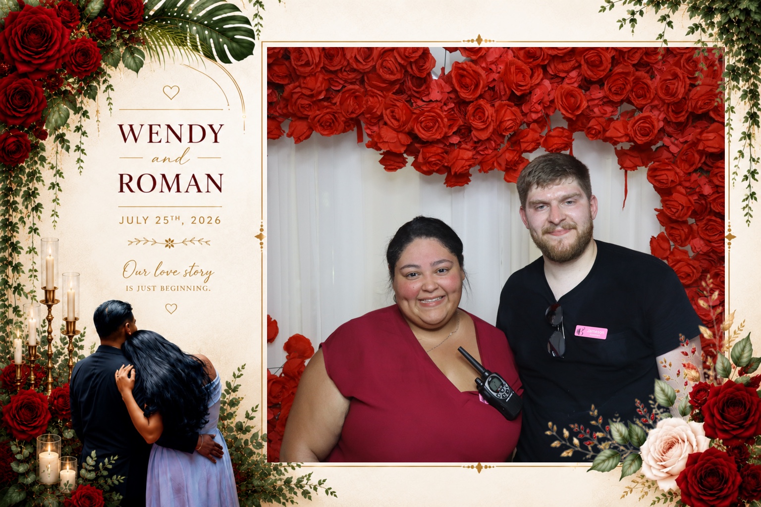 Wendy & David Photobooth