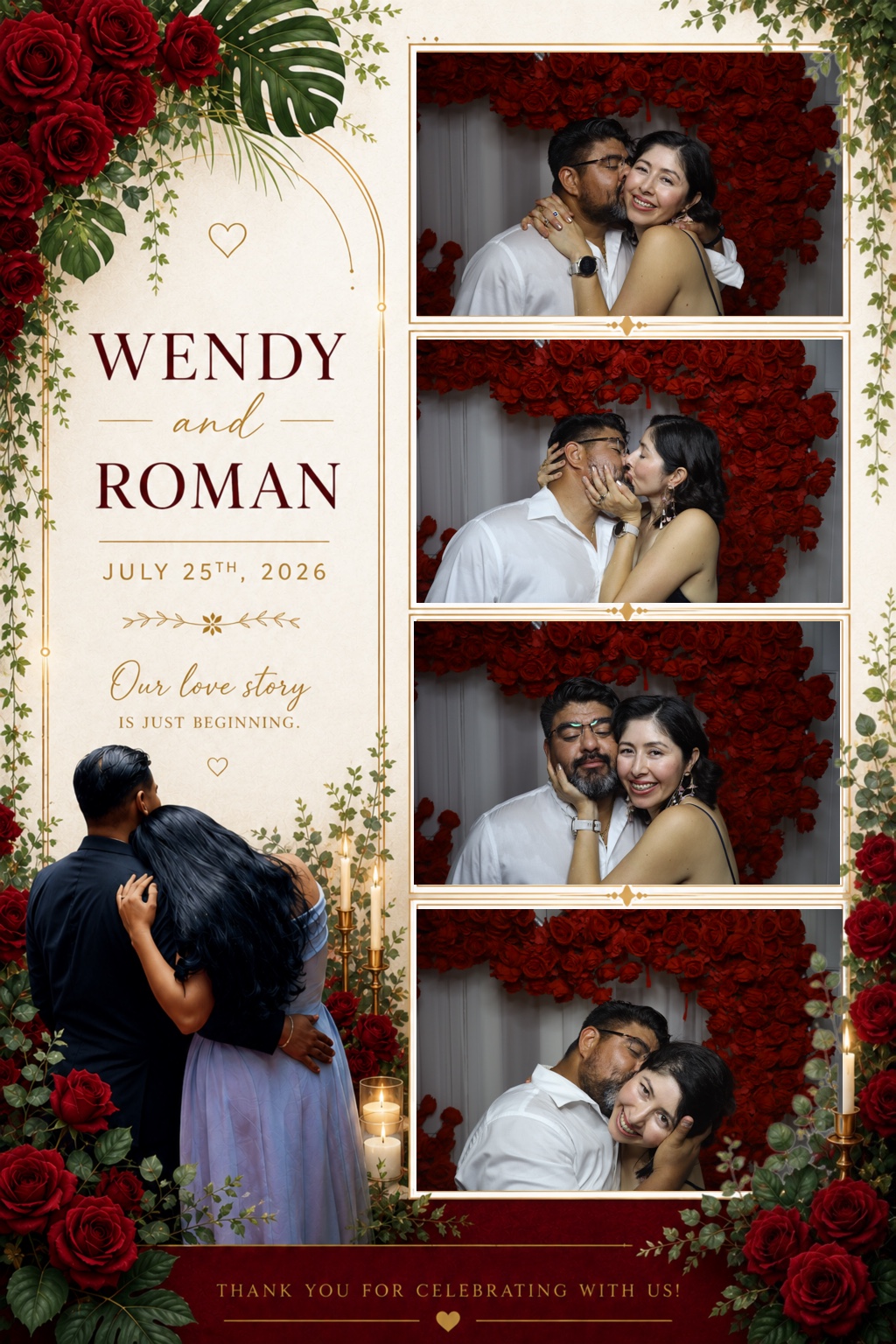 Wendy & David Photobooth