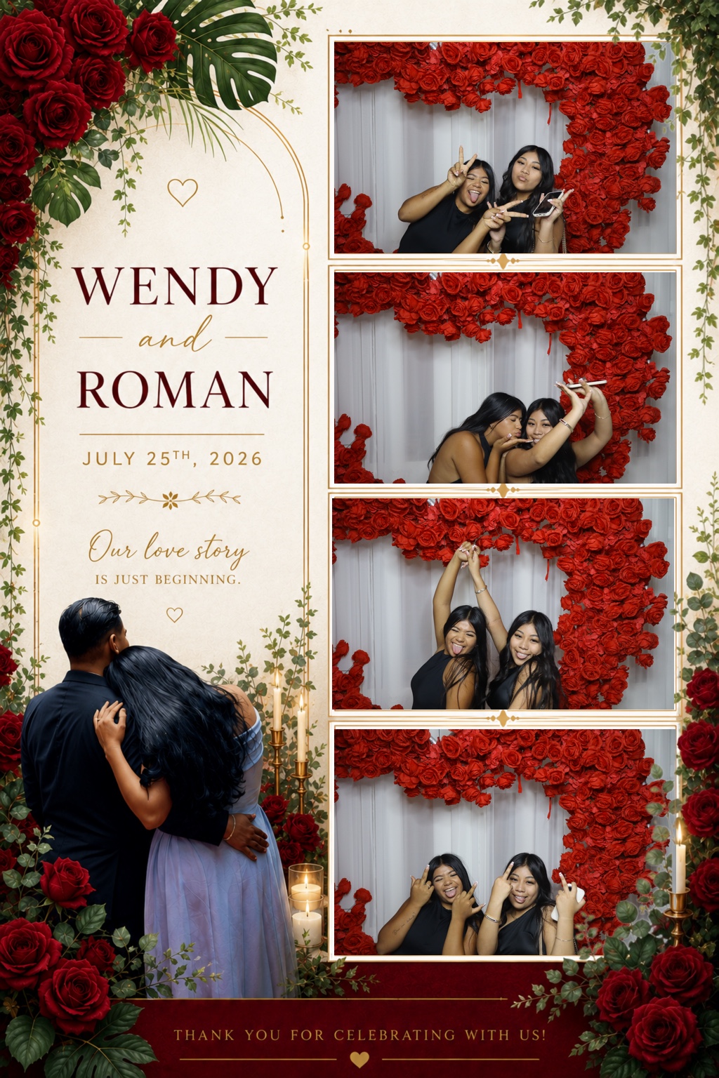 Wendy & David Photobooth