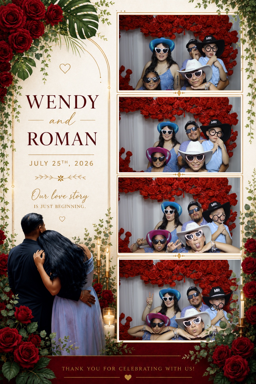 Wendy & David Photobooth