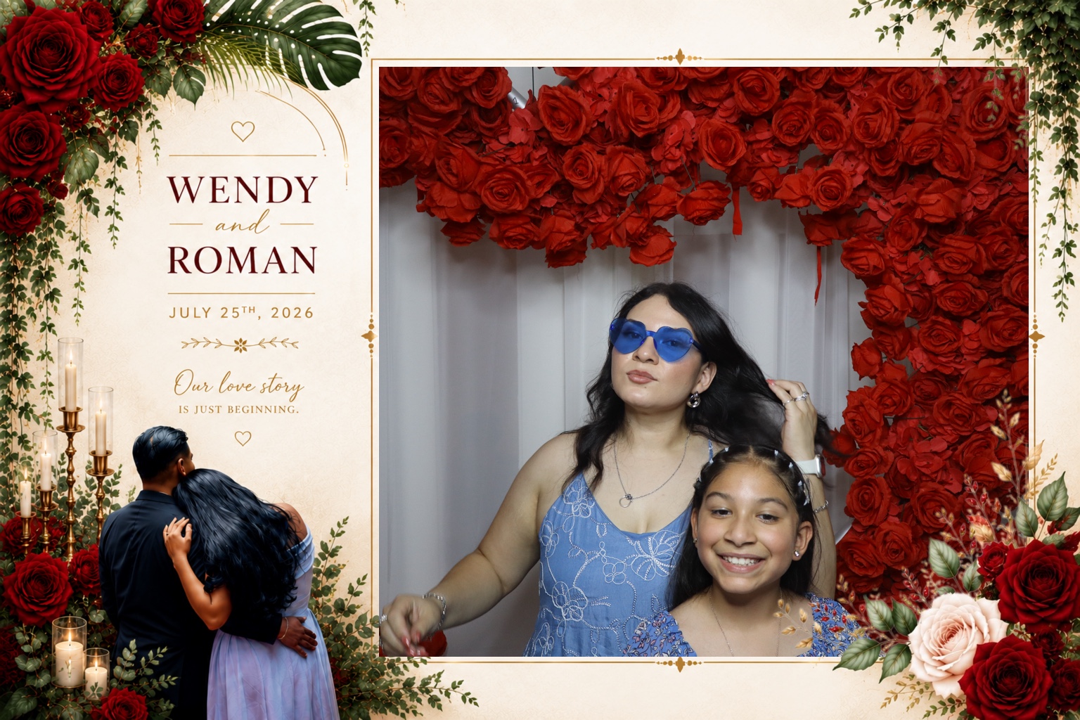 Wendy & David Photobooth