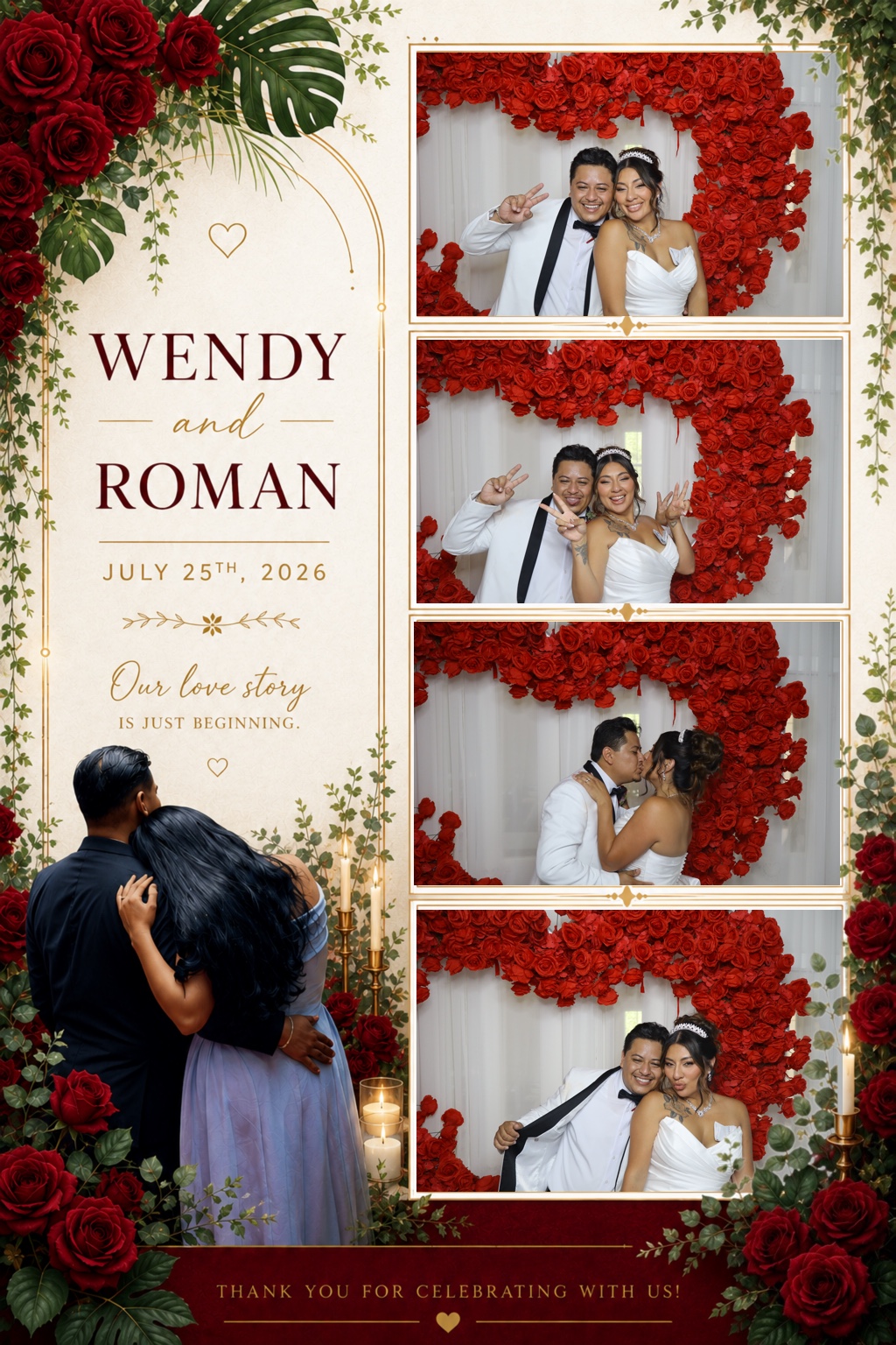 Wendy & David Photobooth