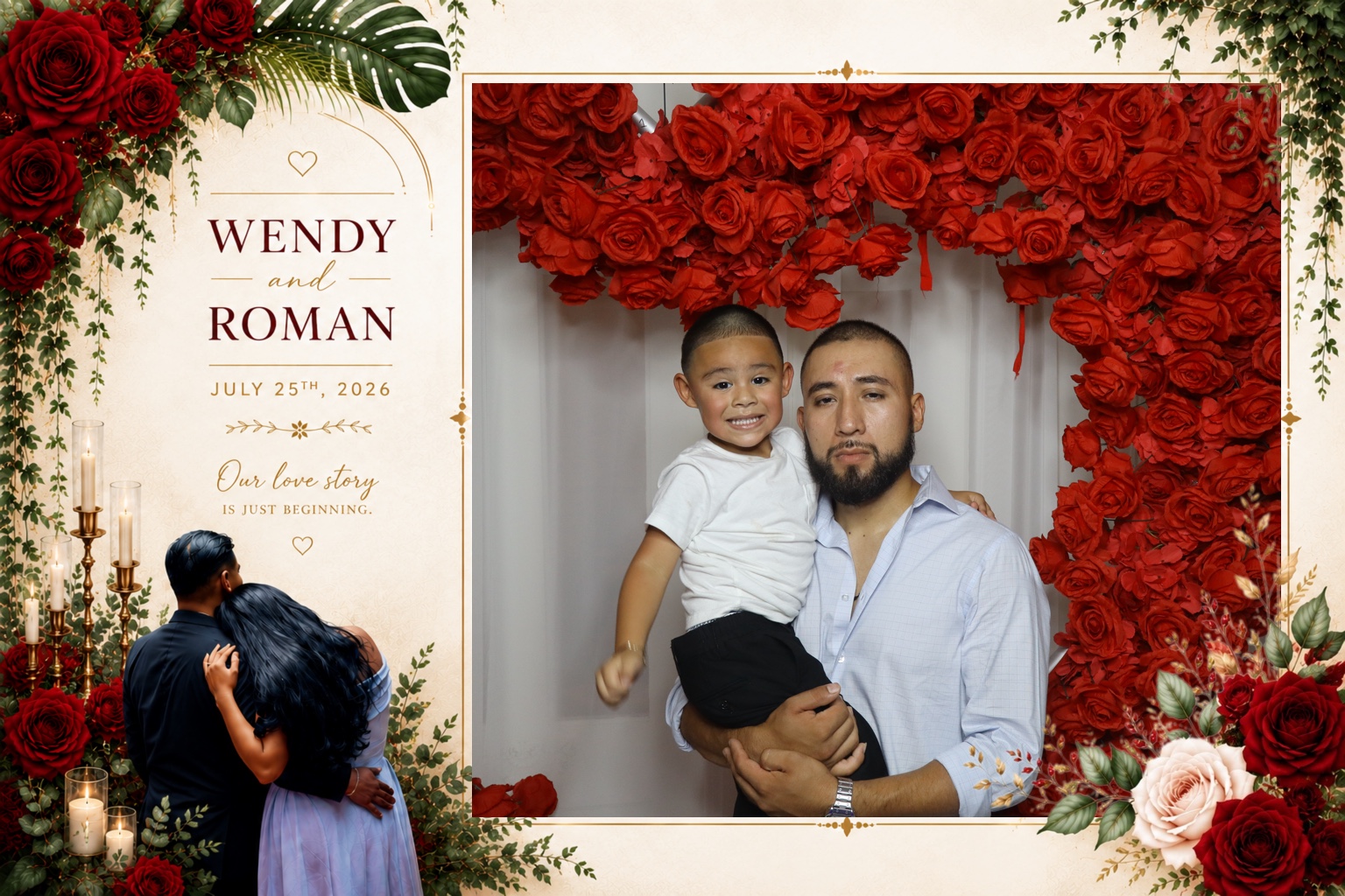 Wendy & David Photobooth