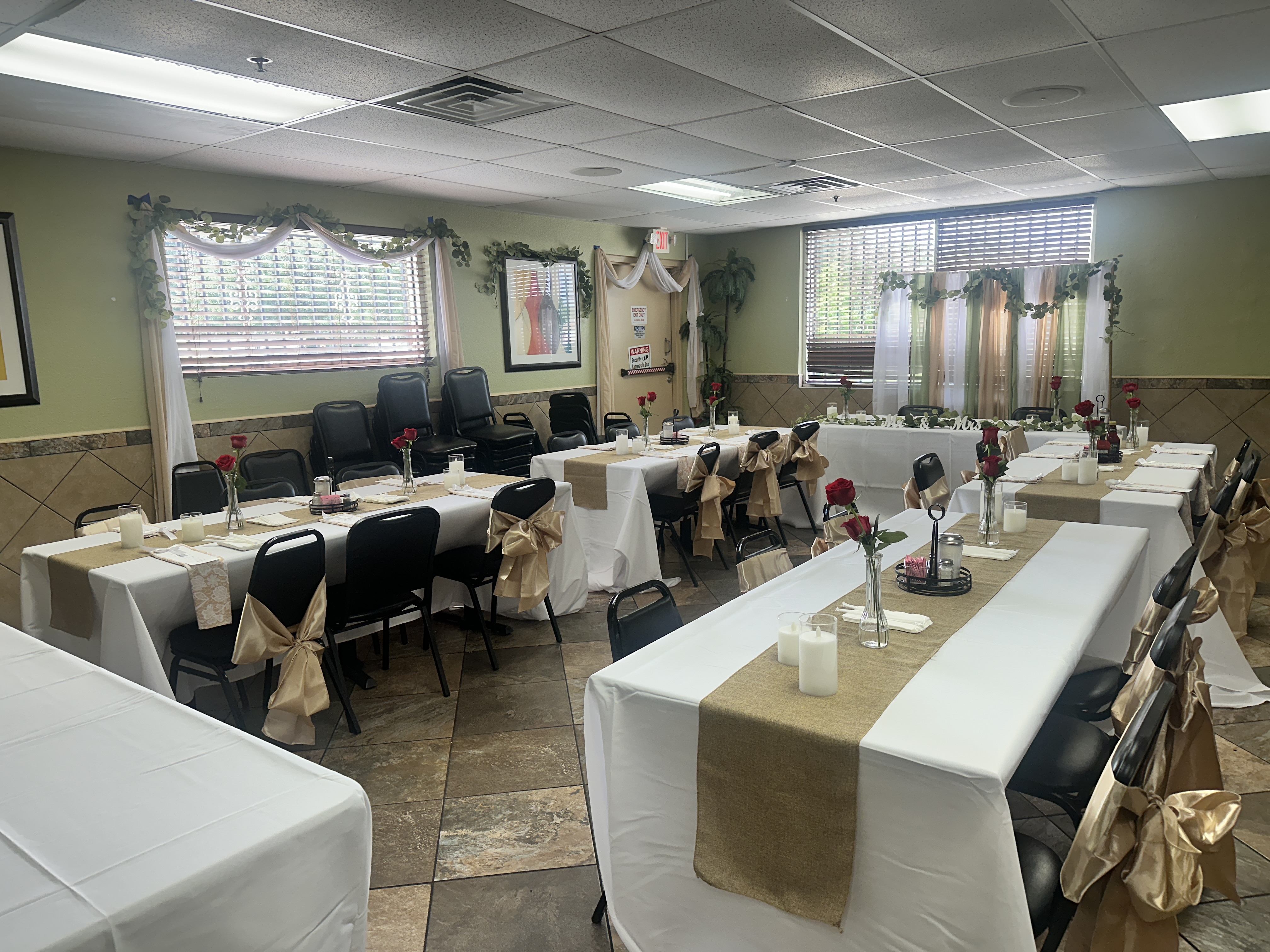 Wedding Decoration - Restaurant