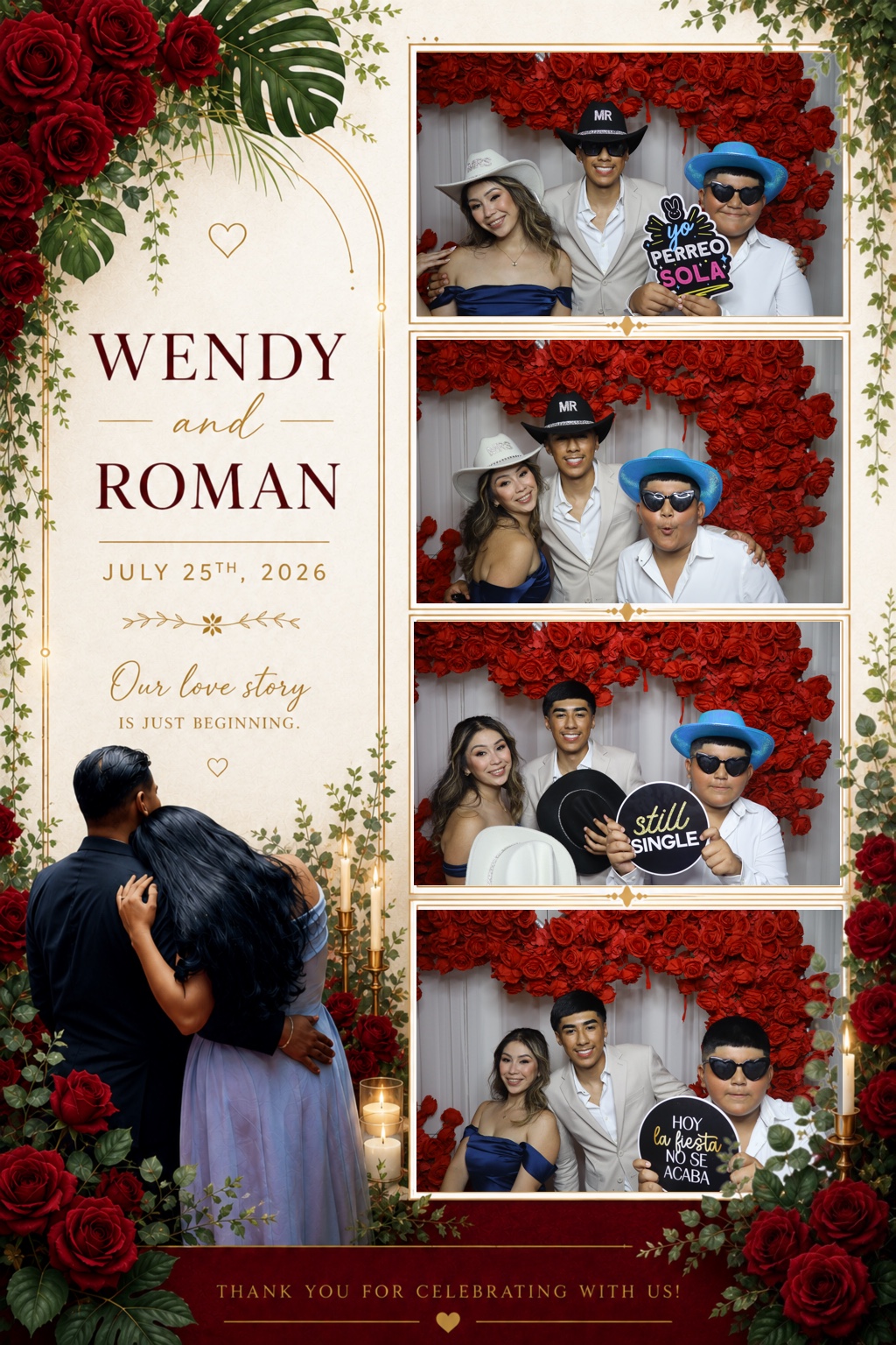 Wendy & David Photobooth