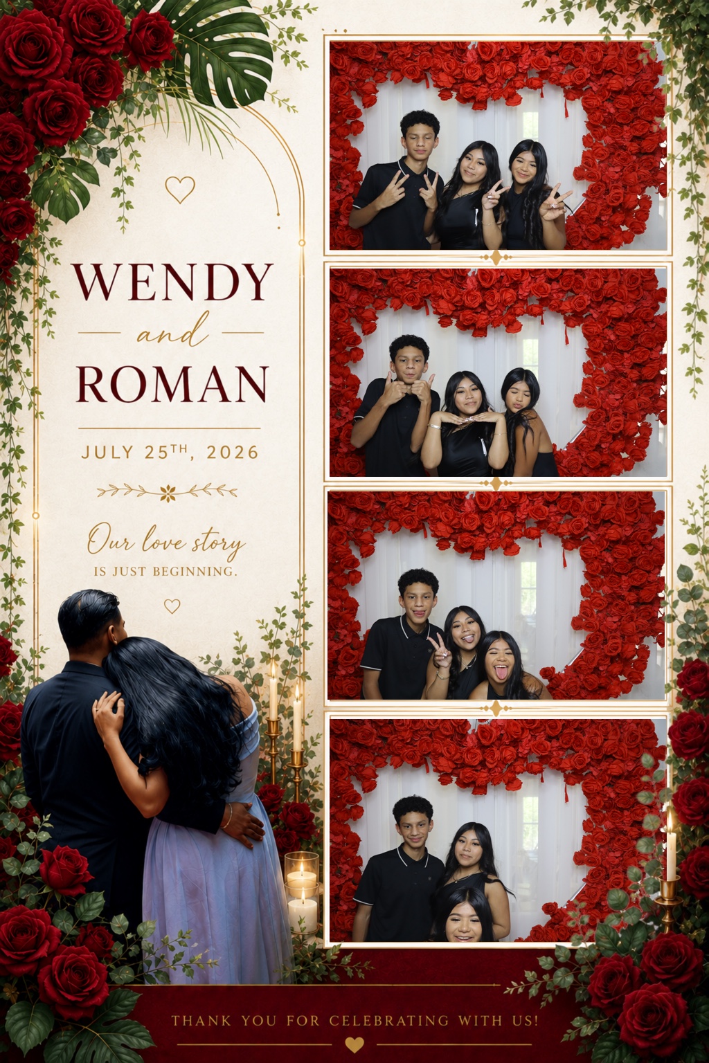 Wendy & David Photobooth