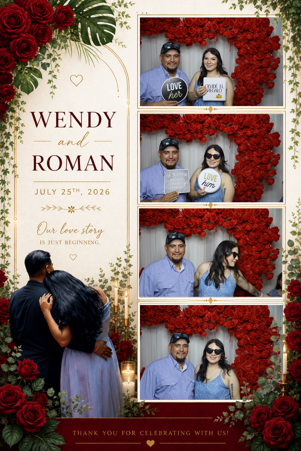 Wendy & David Photobooth