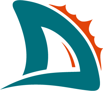 Durham Dolphins swim club logo — official medical partner of Orchard Rehabilitation Ajax Ontario