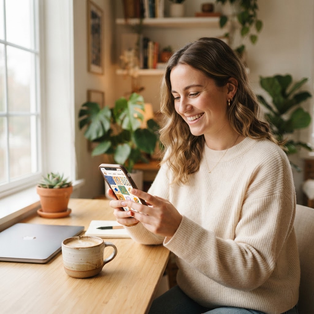 Contenido para Instagram generado con IA