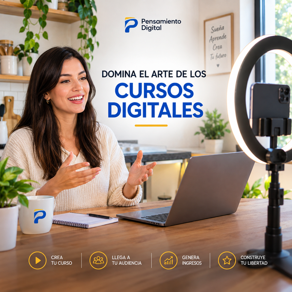 Domina el Arte de los Cursos Digitales.