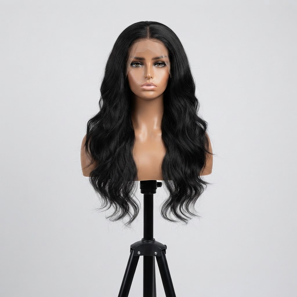 Human hair Black 