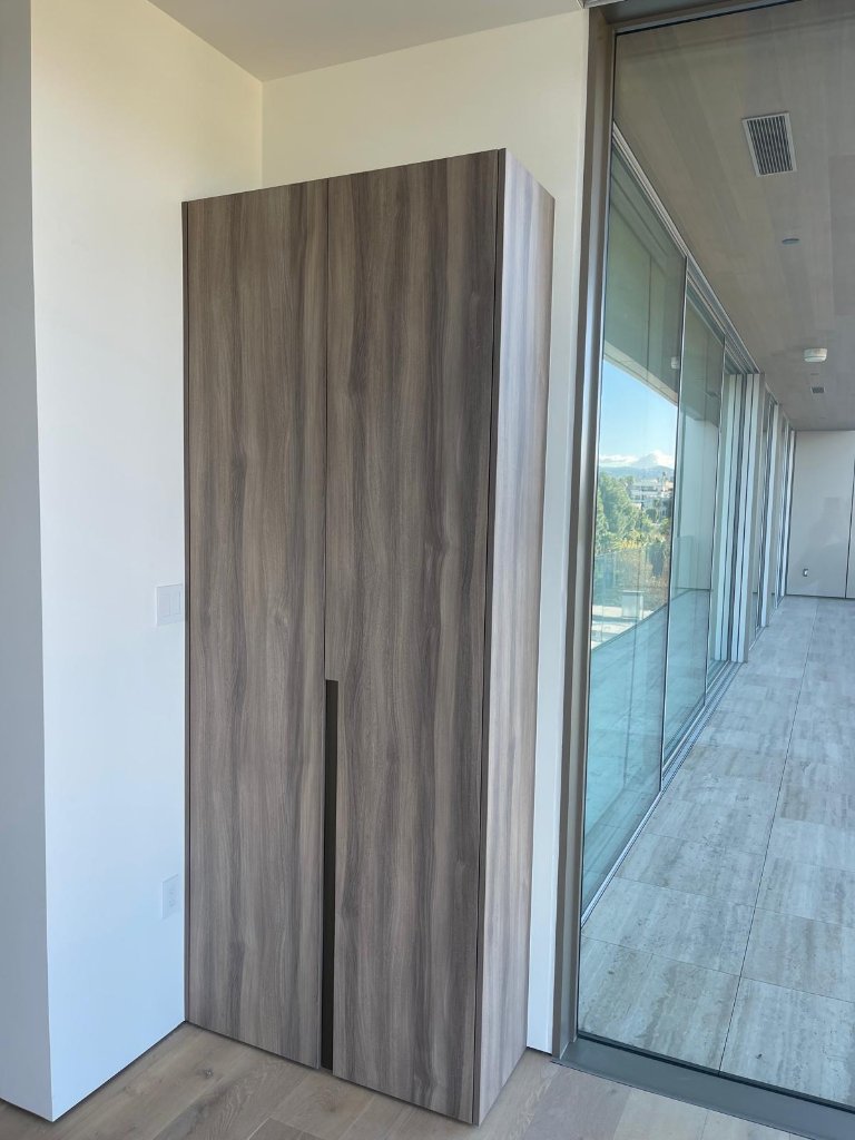 Wood Grain Wardrobe