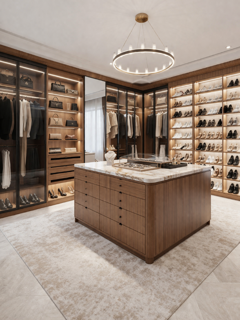 Walk-In Closets & Wardrobes