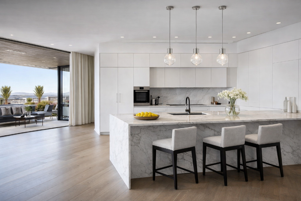 Bright Custom Kitchen Design