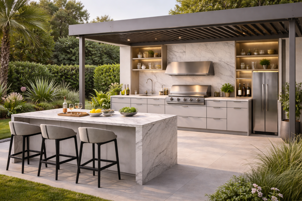 Luxury Outdoor Kitchen