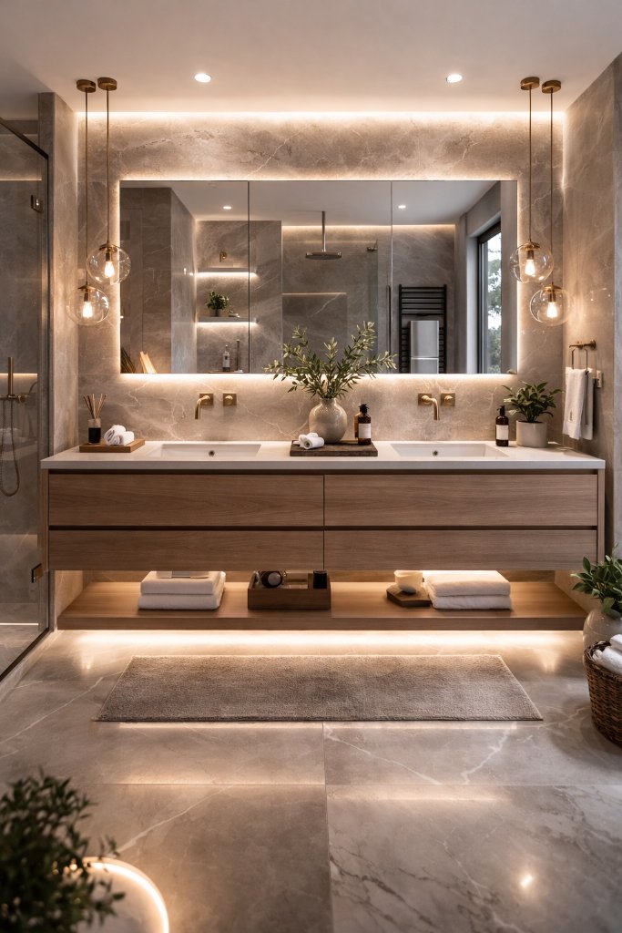 Ambient Spa Bathroom