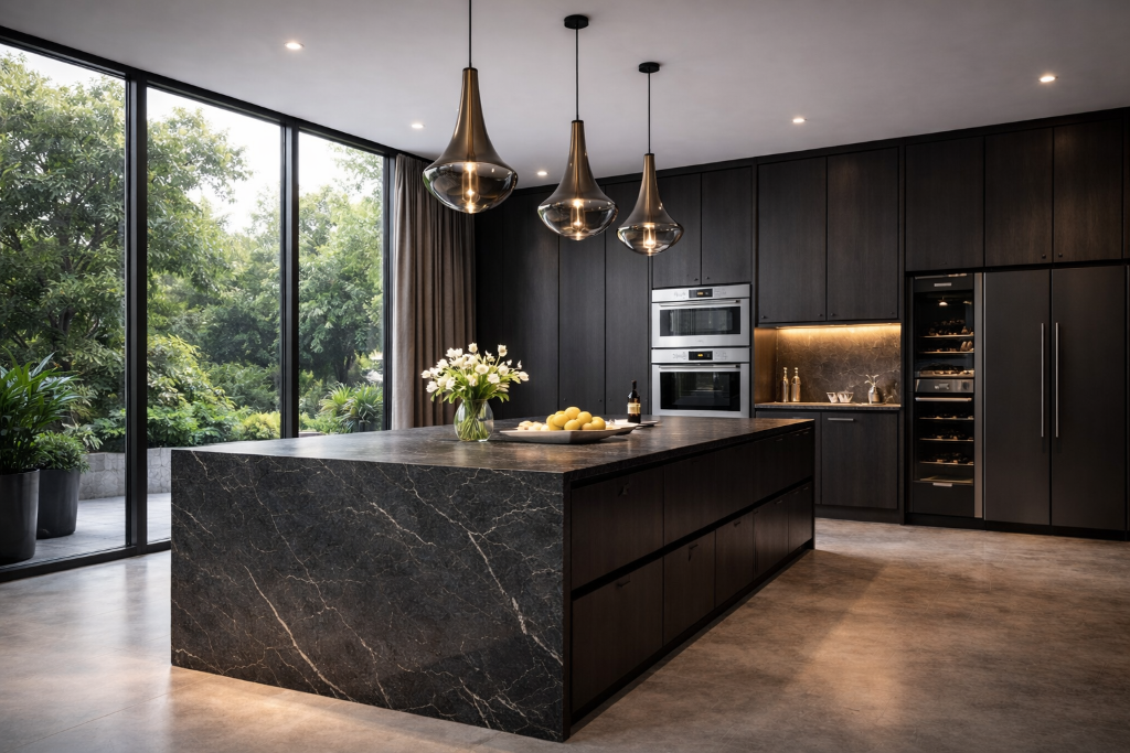 Moody Luxury Kitchen