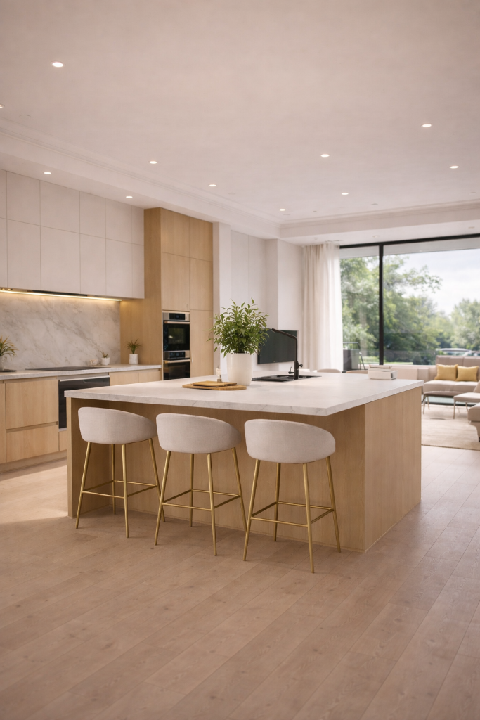 Elegant Light Kitchen