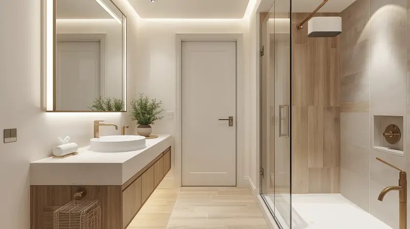 Soft Minimal Bathroom