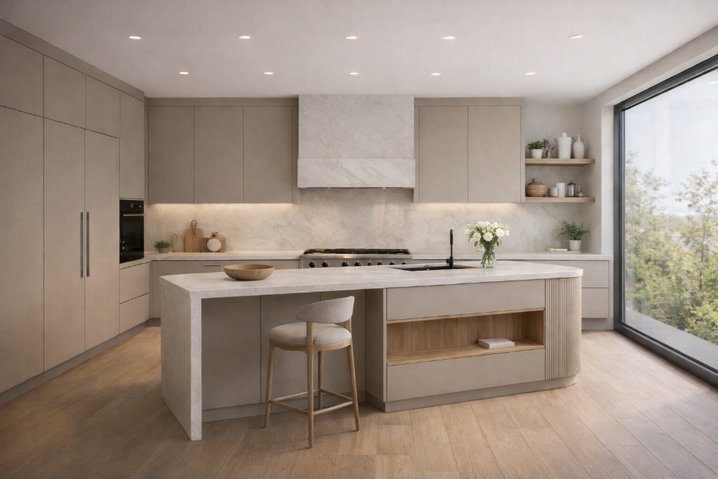 Natural Tone Kitchen