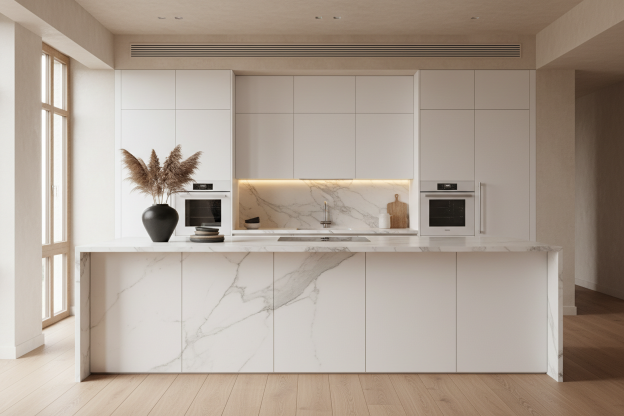 Minimal European Kitchen Design