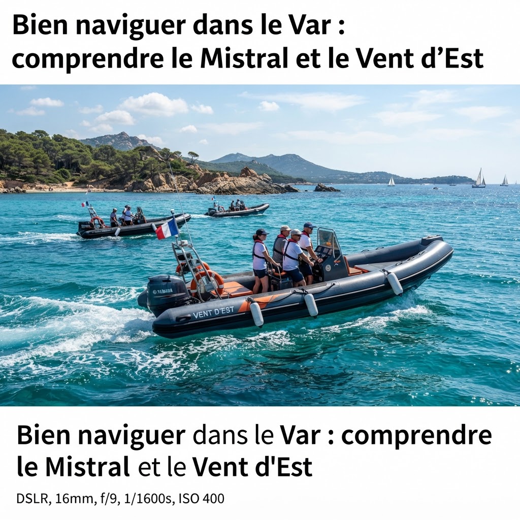 Bien naviguer dans le Var : comprendre le Mistral et le Vent d'Est