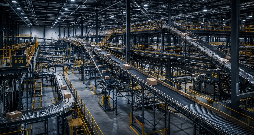 Industrial conveyor monitoring system for predictive maintenance and downtime prevention
