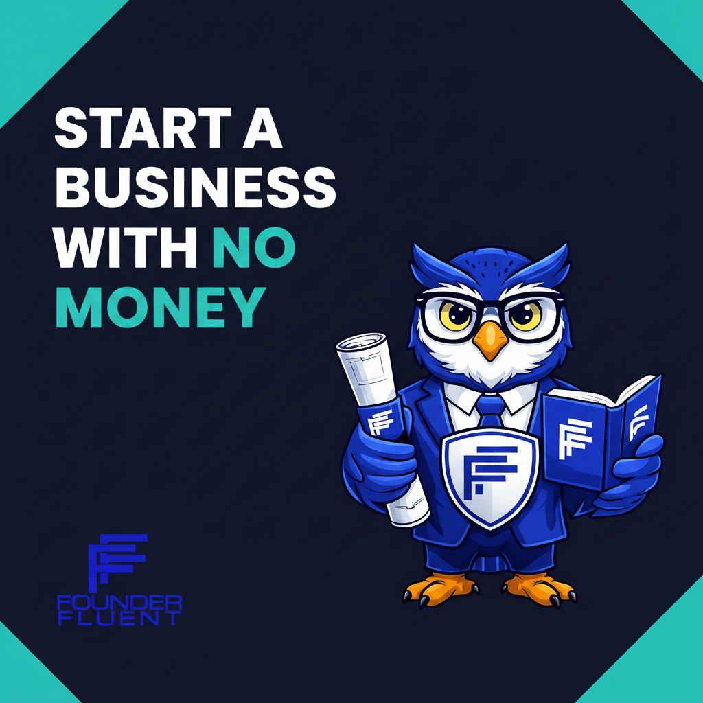 Founder Fluent Publishes Free Playbook: How to Start a Business With No Money in 2026