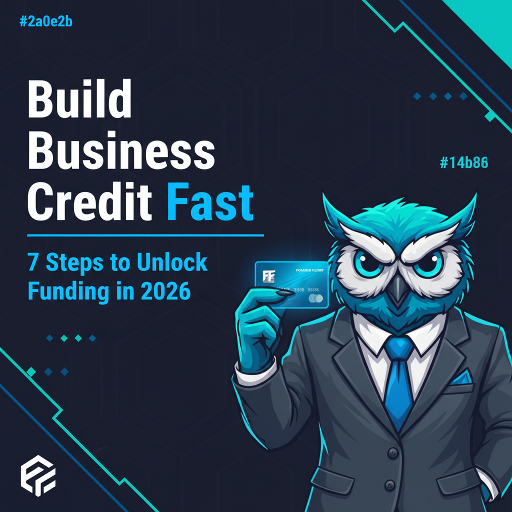 Founder Fluent Launches Comprehensive Business Credit Guide: 7-Step System to Build Credit and Unlock Funding Fast
