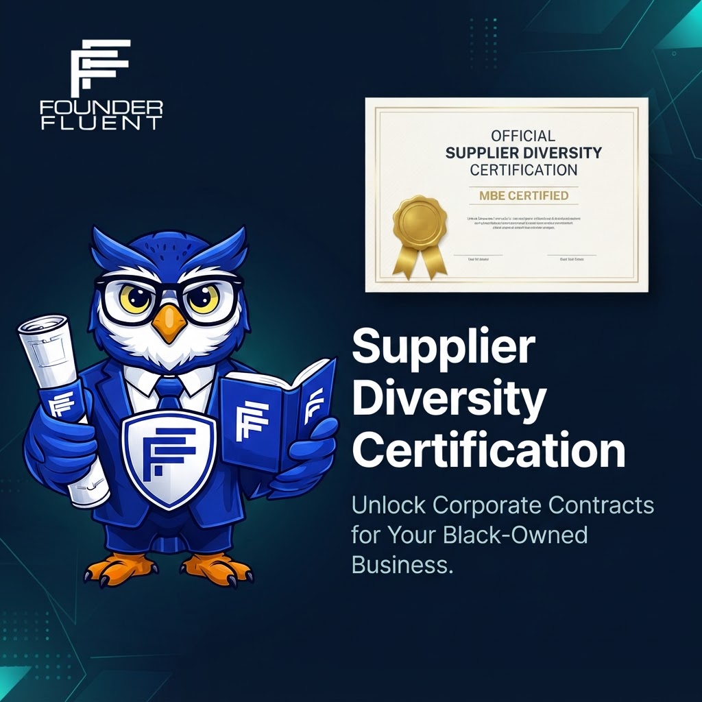 Founder Fluent Publishes Comprehensive Guide to Supplier Diversity Certification for Black-Owned Businesses