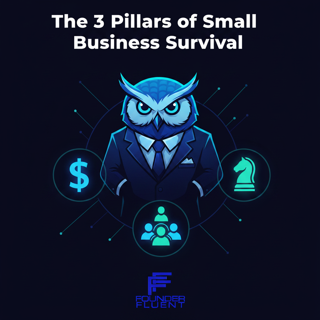 Founder Fluent Releases The 3 Pillars of Small Business Survival in 2026