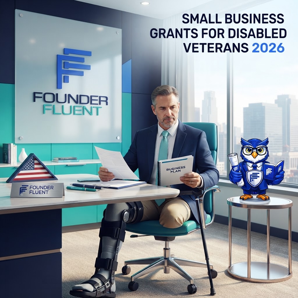 Founder Fluent Launches Complete Guide to Disabled Veteran Business Grants in 2026