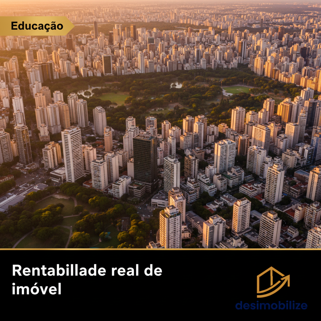 Como calcular a rentabilidade real de um imóvel para renda