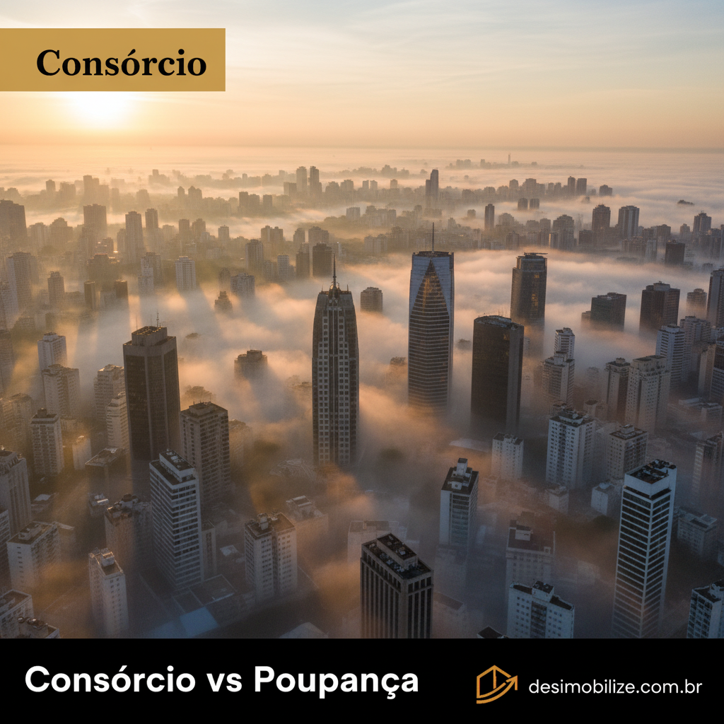 Consórcio vs. poupança para comprar imóvel: qual leva vantagem