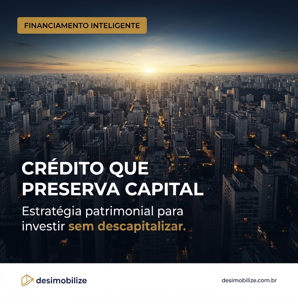 Financiamento imobiliário: crédito que preserva capital