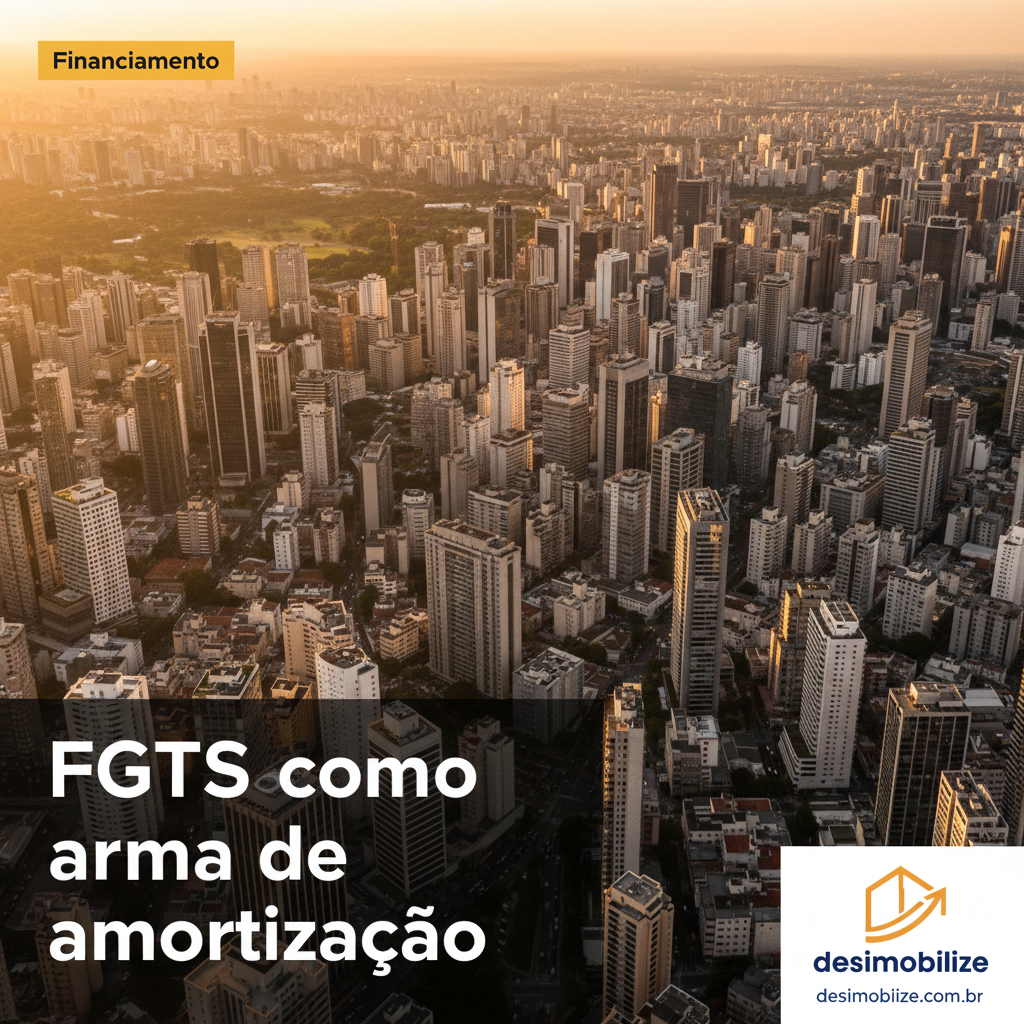 FGTS como arma de amortização: como usar a cada 24 meses para cortar anos do financiamento