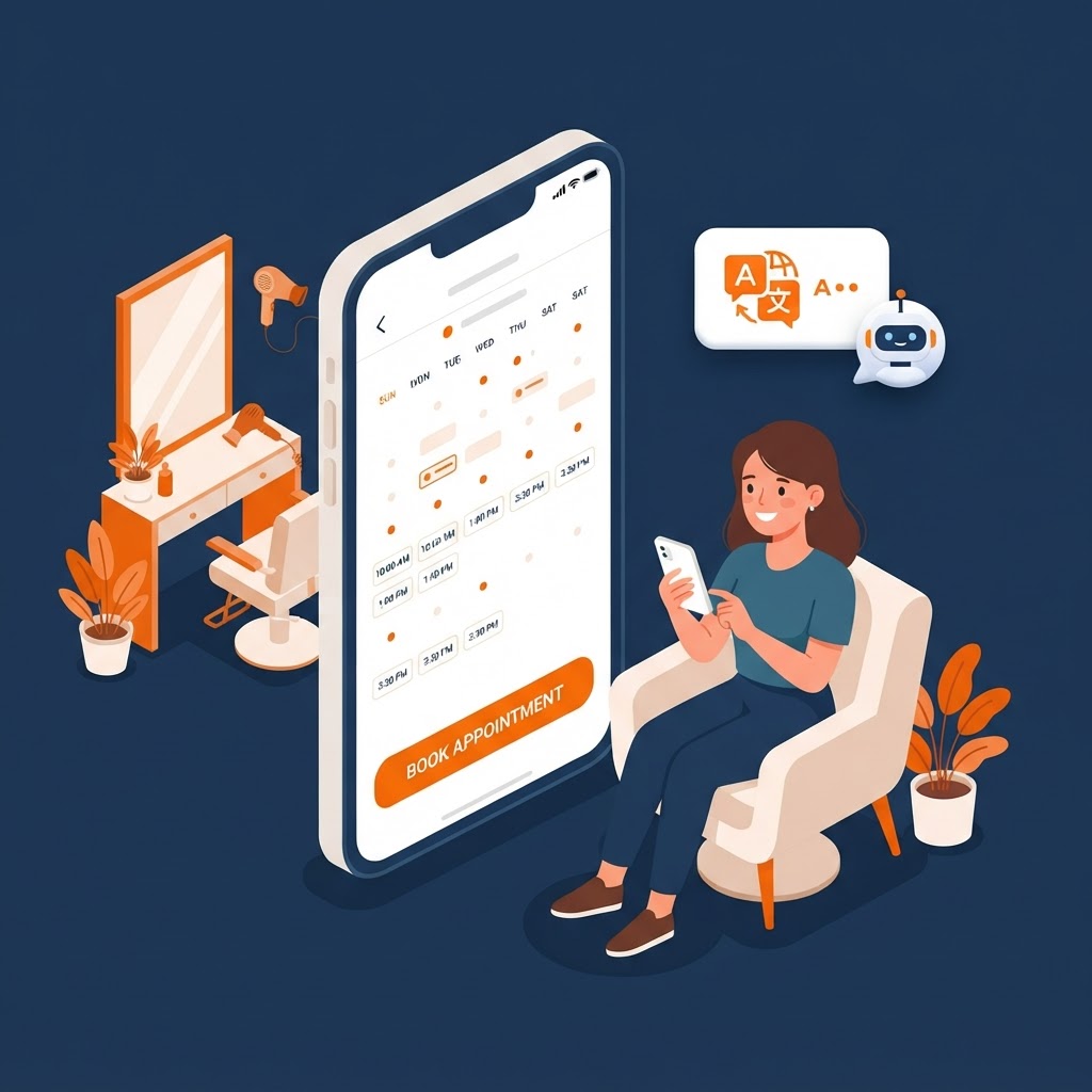Customers book you