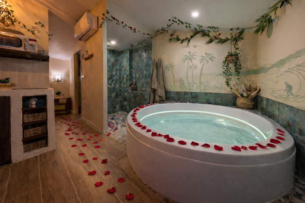 Pétales et roses
