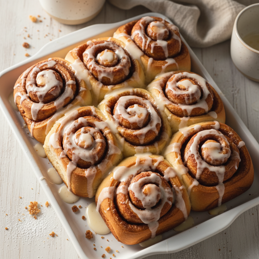 Sourdough Cinnamon Rolls
