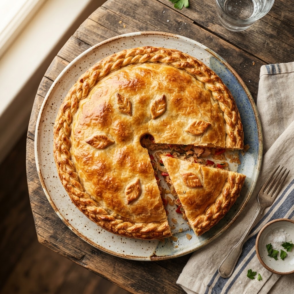 Galician Tuna & Pepper Empanada