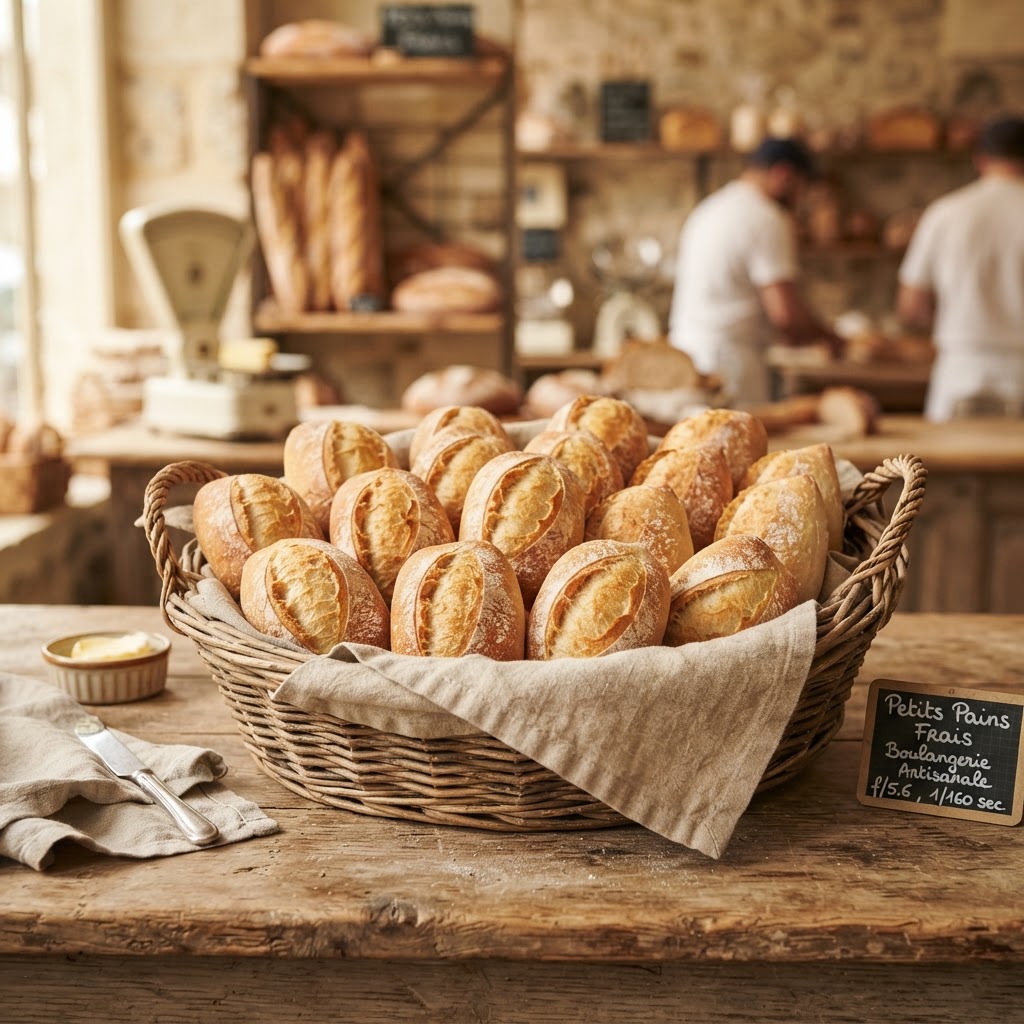 French Small Rolls (Petits Pains Français)