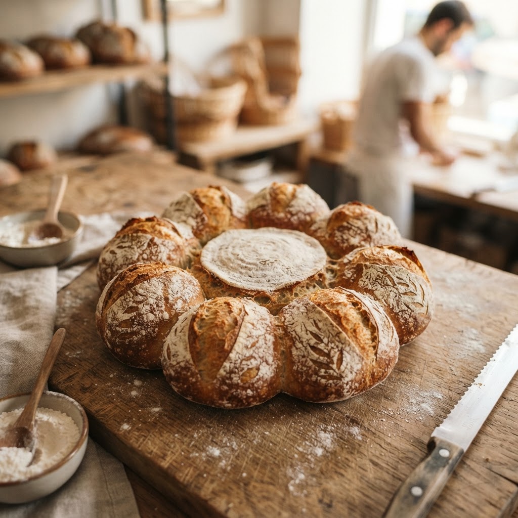 Couronne Bordelaise au Levain — Home Style